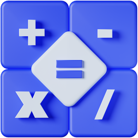 Calculatrice  3D Icon