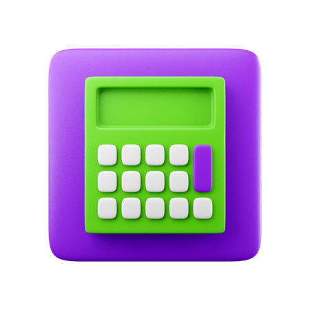 Calculatrice  3D Icon