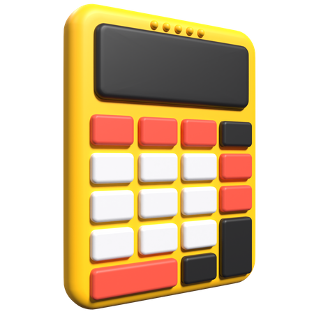 Calculatrice  3D Icon