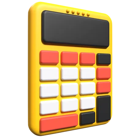 Calculatrice  3D Icon