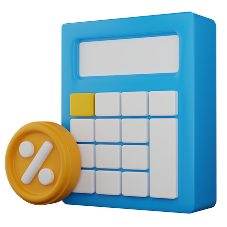 Calculatrice  3D Icon