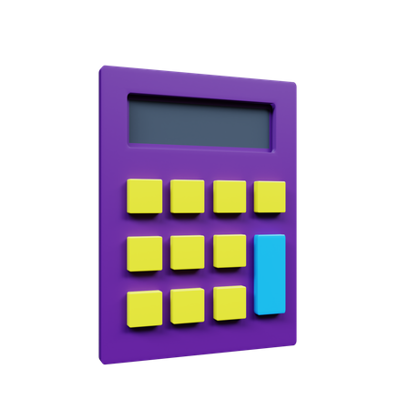 Calculatrice  3D Icon