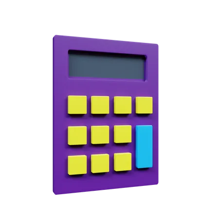 Calculatrice  3D Icon