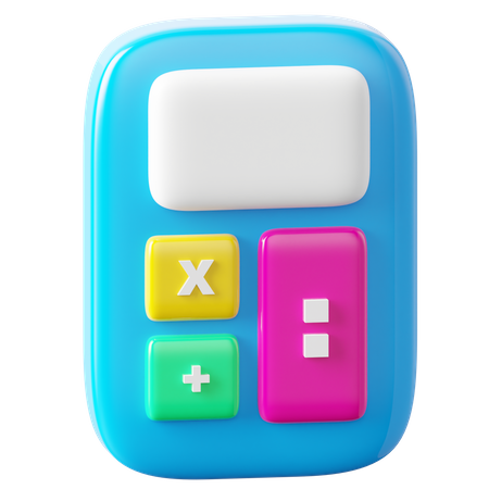 Calculatrice  3D Icon