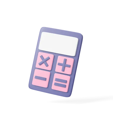 Calculatrice  3D Icon