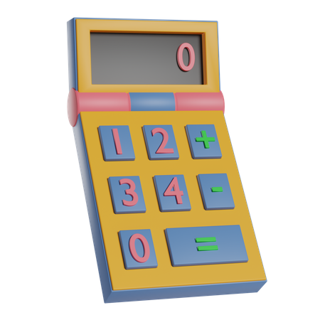 Calculatrice  3D Icon