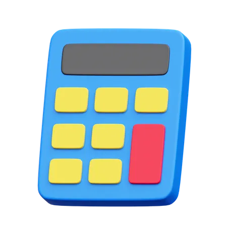 Calculatrice  3D Icon