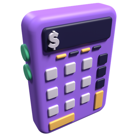 Calculatrice  3D Icon