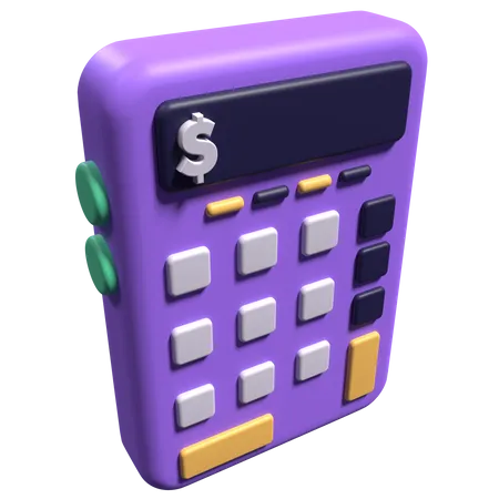 Calculatrice  3D Icon