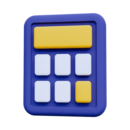 Calculatrice  3D Icon