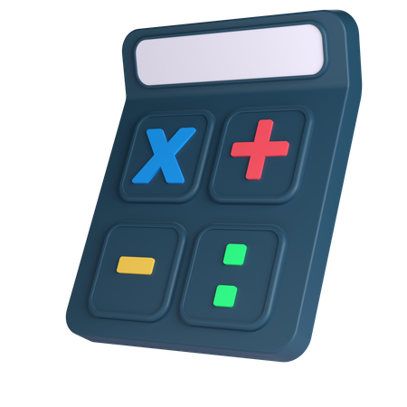 Calculatrice  3D Icon