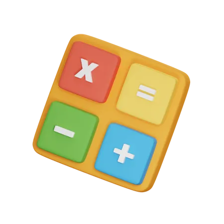 Calculatrice  3D Icon