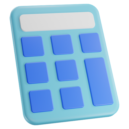 Calculatrice  3D Icon