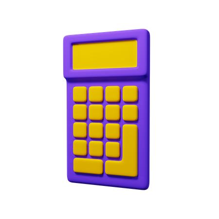 Calculatrice  3D Icon