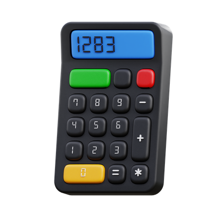 Calculatrice  3D Icon