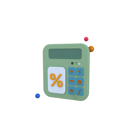 Calculatrice  3D Icon