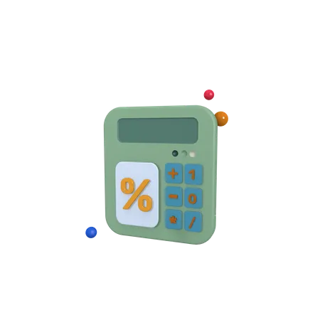 Calculatrice  3D Icon