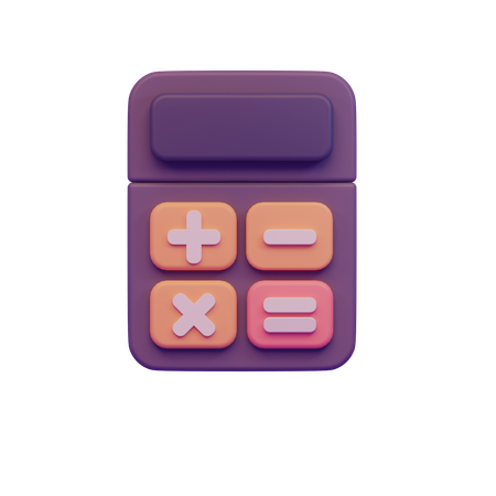 Calculatrice  3D Icon