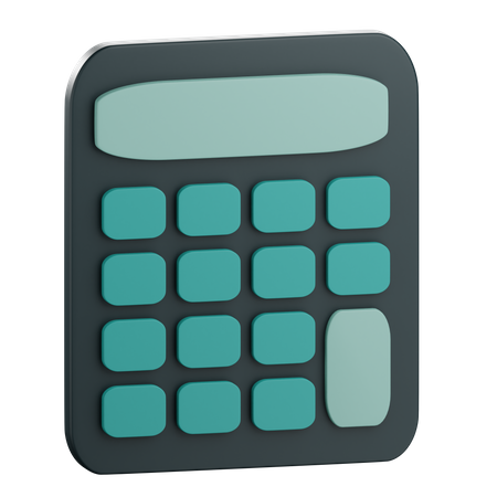 Calculatrice  3D Icon