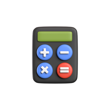 Calculatrice  3D Icon