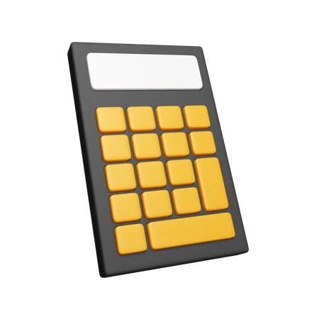 Calculatrice  3D Icon