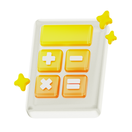 Calculatrice  3D Icon