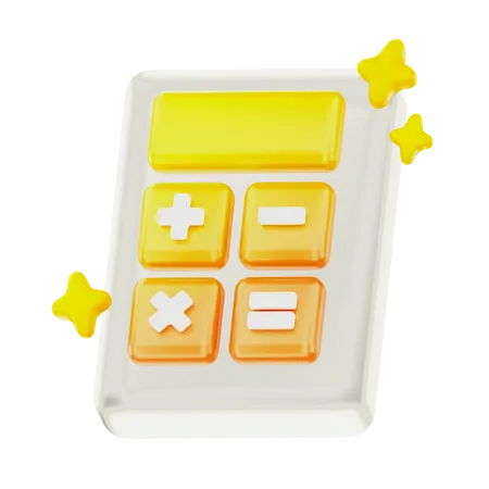 Calculatrice  3D Icon