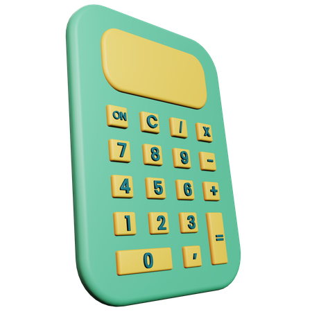 Calculatrice  3D Icon