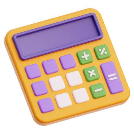 Calculatrice  3D Icon