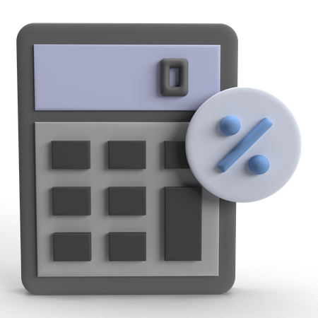 Calculatrice  3D Icon