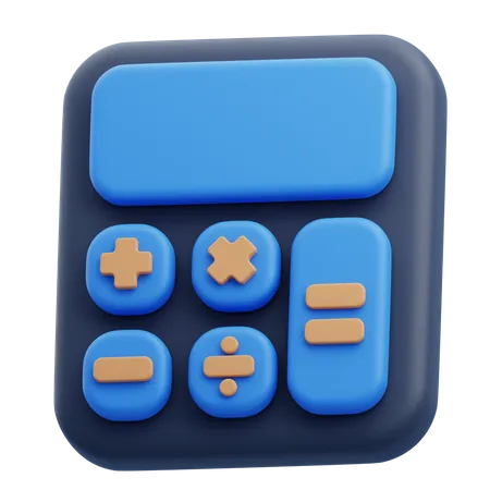 Calculatrice  3D Icon