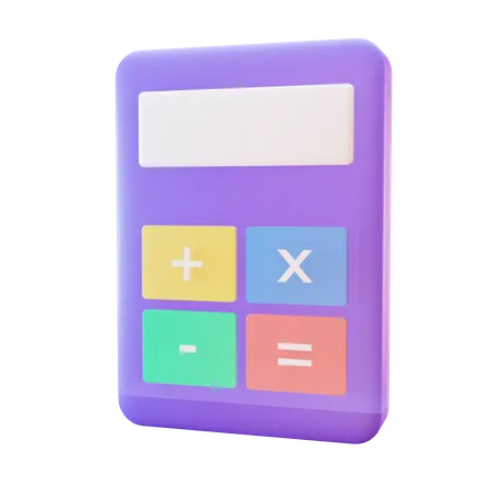 Calculatrice  3D Icon