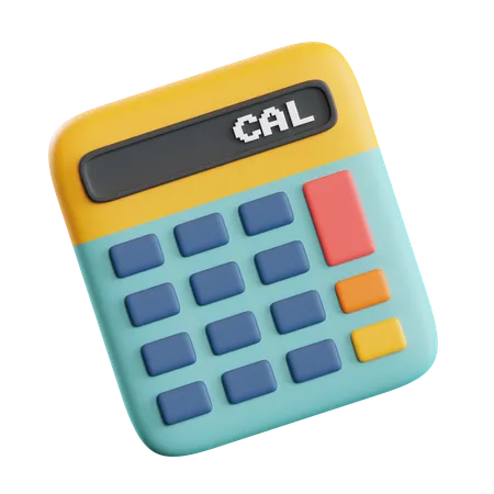 Calculatrice  3D Icon