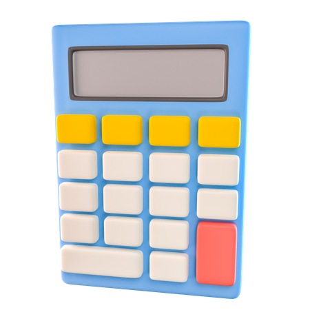 Calculatrice  3D Icon