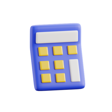 Calculatrice  3D Icon