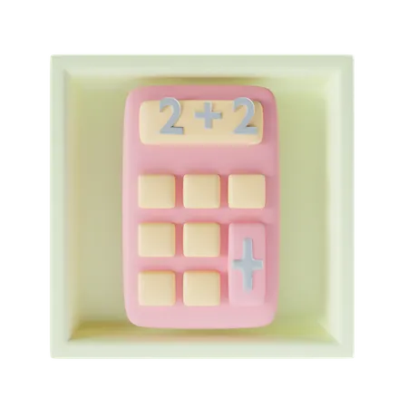 Calculatrice  3D Icon