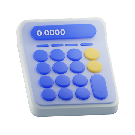 Calculatrice  3D Icon