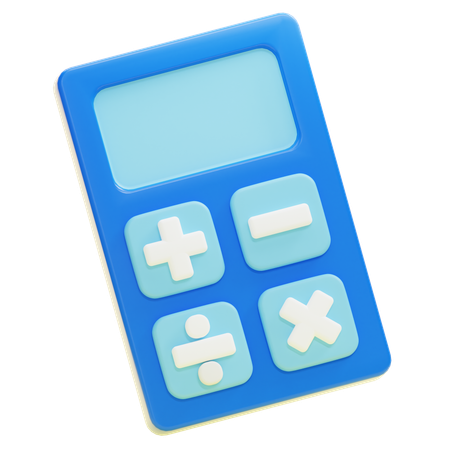 Calculatrice  3D Icon