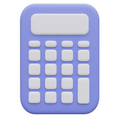 Calculatrice  3D Icon