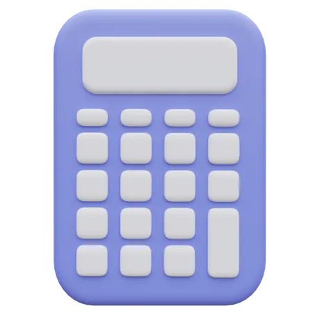 Calculatrice  3D Icon