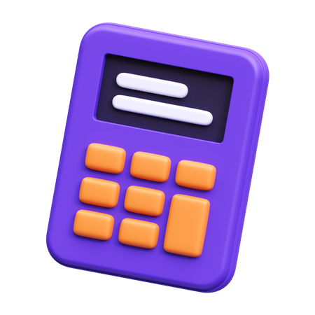 Calculatrice  3D Icon