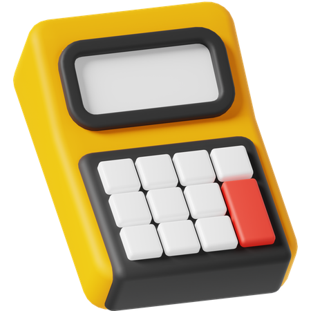 Calculatrice  3D Icon