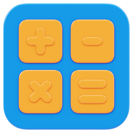 Application de calculatrice  3D Icon