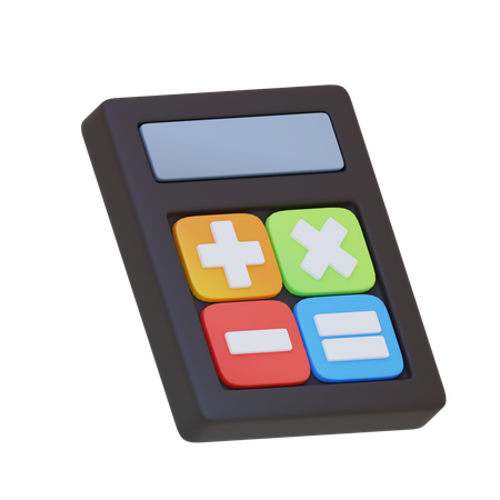 Calculatrice enfant  3D Icon