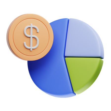 Calculer les finances  3D Icon