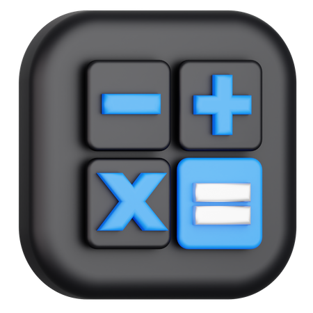Cálculo  3D Icon