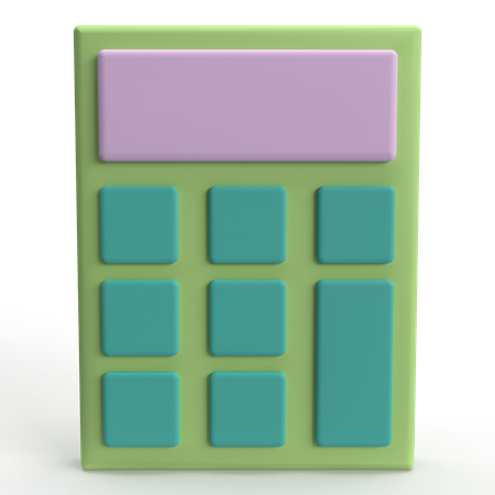 Cálculo  3D Icon