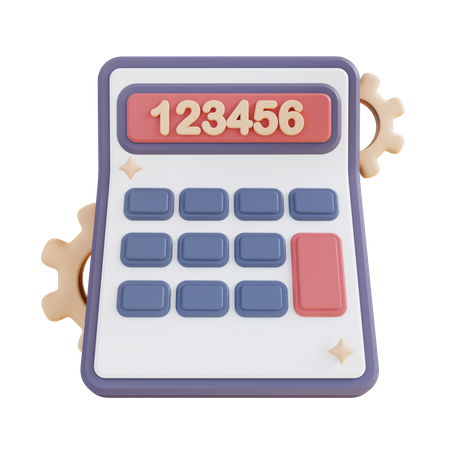 Calculo del presupuesto  3D Icon