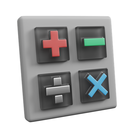 Calculus  3D Icon