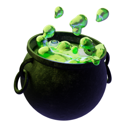 Caldeirão  3D Icon